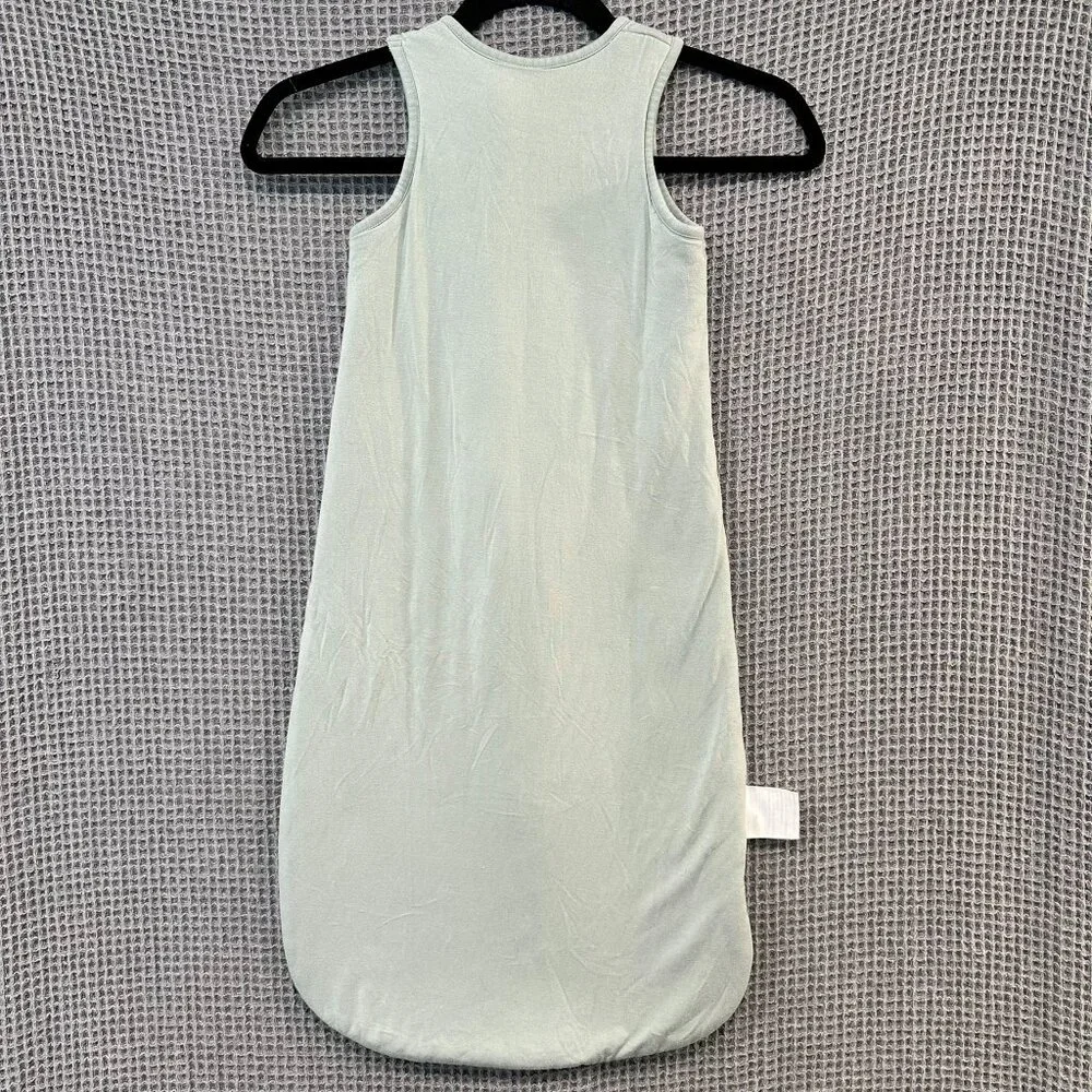 BubblePanda Bamboo Sleep Sack - Sage Green - Size Medium (6-12M) 1.0 TOG